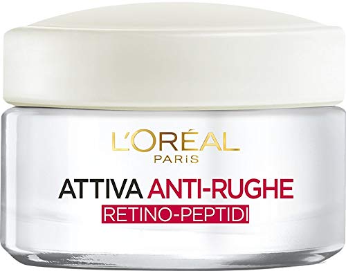 L'Oréal Paris Crema Viso Donna Antirughe Intensiva Giorno, 50 ml